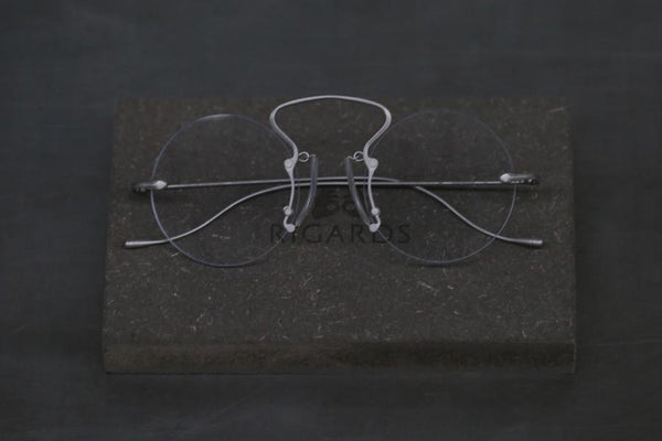 RIGARDS X UMA WANG Joint Stainless Steel Frameless Glasses RG00UW9(A) Series RG-RG00UW9(A)-FGYL Retro Silver Sequins